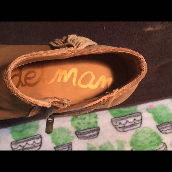 Sam Edelman fringed suede ankle boots π - Picture 7 of 7